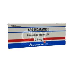 Apo-Indapamide 2.5mg Tab 10's