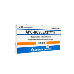 Apo-Rosuvastatin 10mg Tab 30's