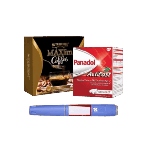 Ozempic Digestive & Pain Relief Combo (with Maxlim Coffee + Panadol)