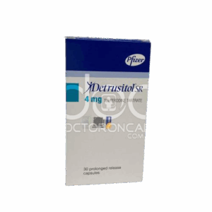 Detrusitol Sr 4mg Cap 30's