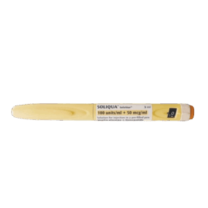 Soliqua SoloStar 100units/mL+50mcg/mL Pre-filled Pen 3ml x3s