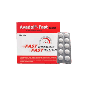 Avadol Fast 500mg Tablet