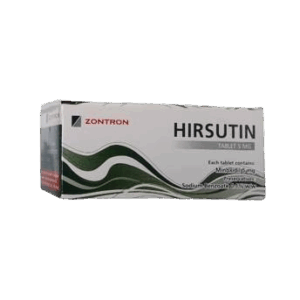 Zontron Hirsutin (Minoxidil) 5mg Tablet (Rx)