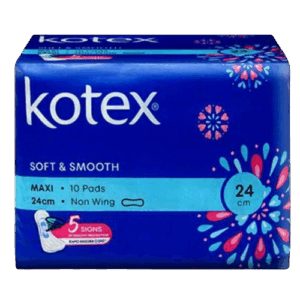 Kotex Soft & Smooth Maxi Non Wing 24cm