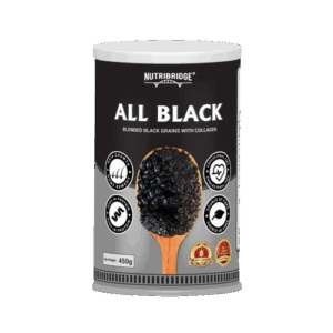 Nutribridge All Black - Blended Black Grains With Collagen