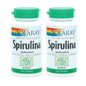 Solaray Spirulina Capsule