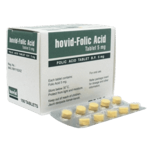Hovid Folic Acid 5mg Tablet